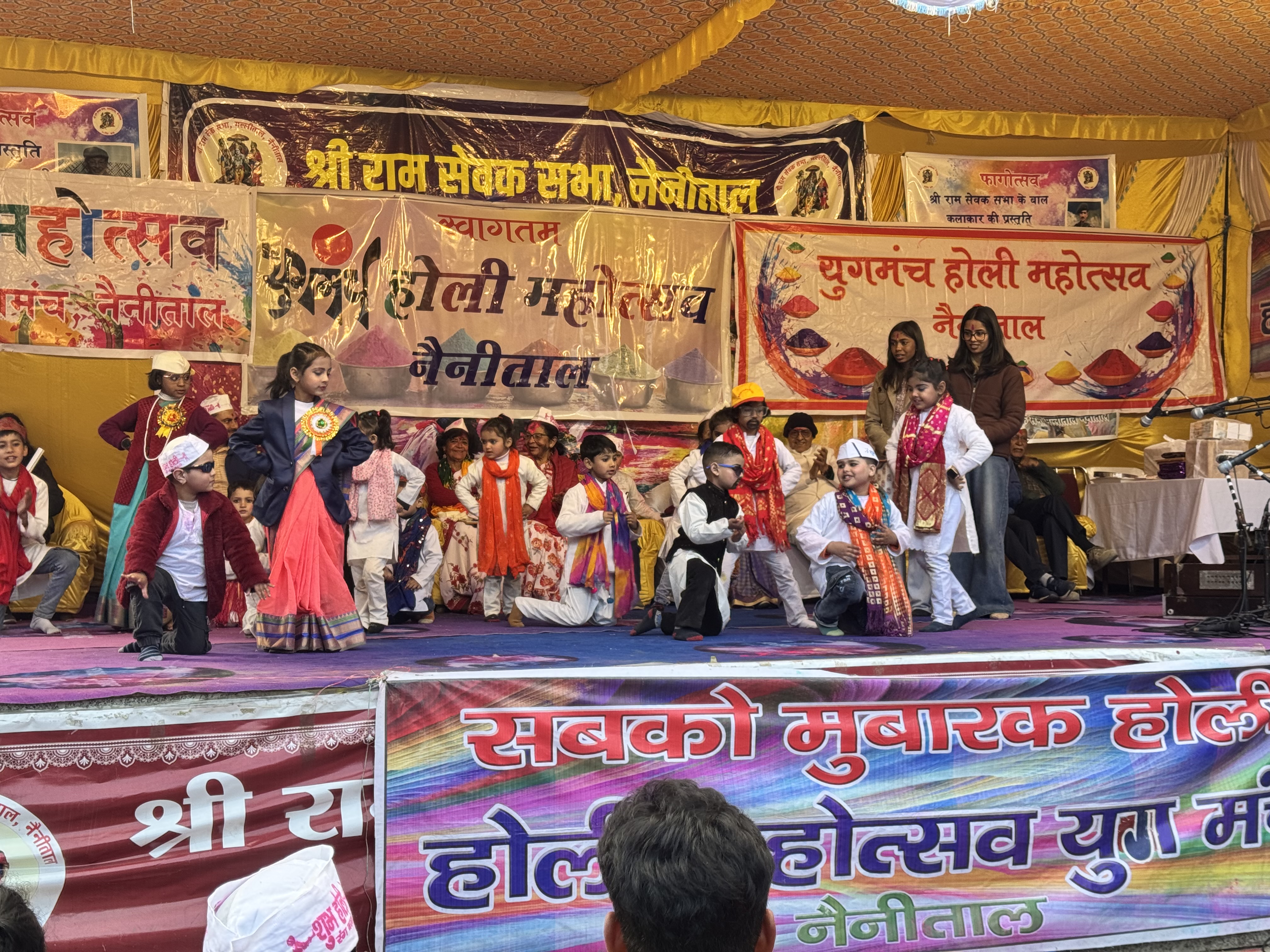 श्री रामसेवक सभा में 30वें फागोत्सव के तहत रंग धारण और चीर बंधन संपन्न body image 1