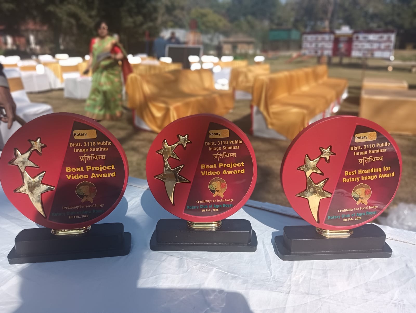 आगरा में रोटरी क्लब नैनीताल का परचम, मंडल 3110 में जीते तीन प्रतिष्ठित अवार्ड body image 2