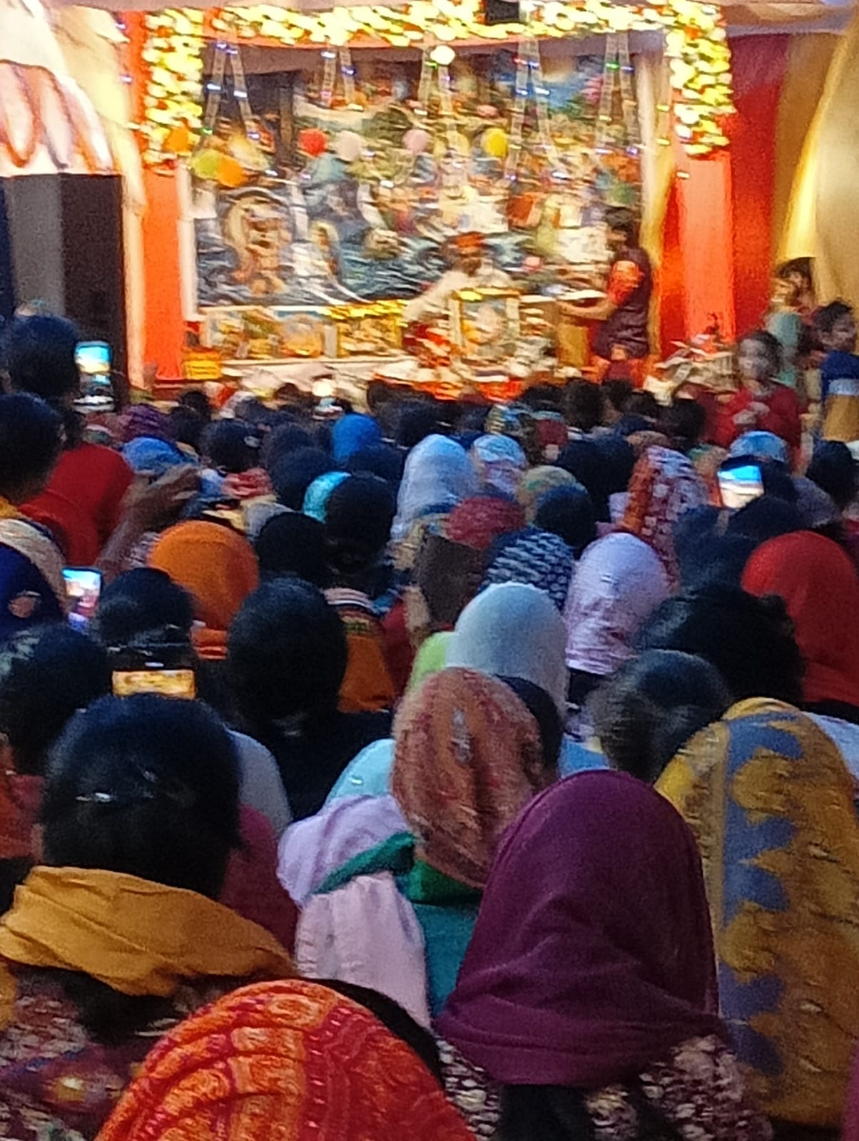 गोल्ज्यू मंदिर ढंडी सड़क में श्रीमद् भागवत कथा में कृष्ण बाल लीलाओं का हुआ भावपूर्ण वर्णन body image 2